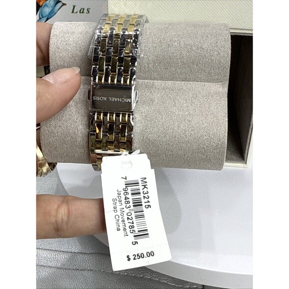 (Z4) NWT Michael Kors Darci MK3215 watch $250 main image 10